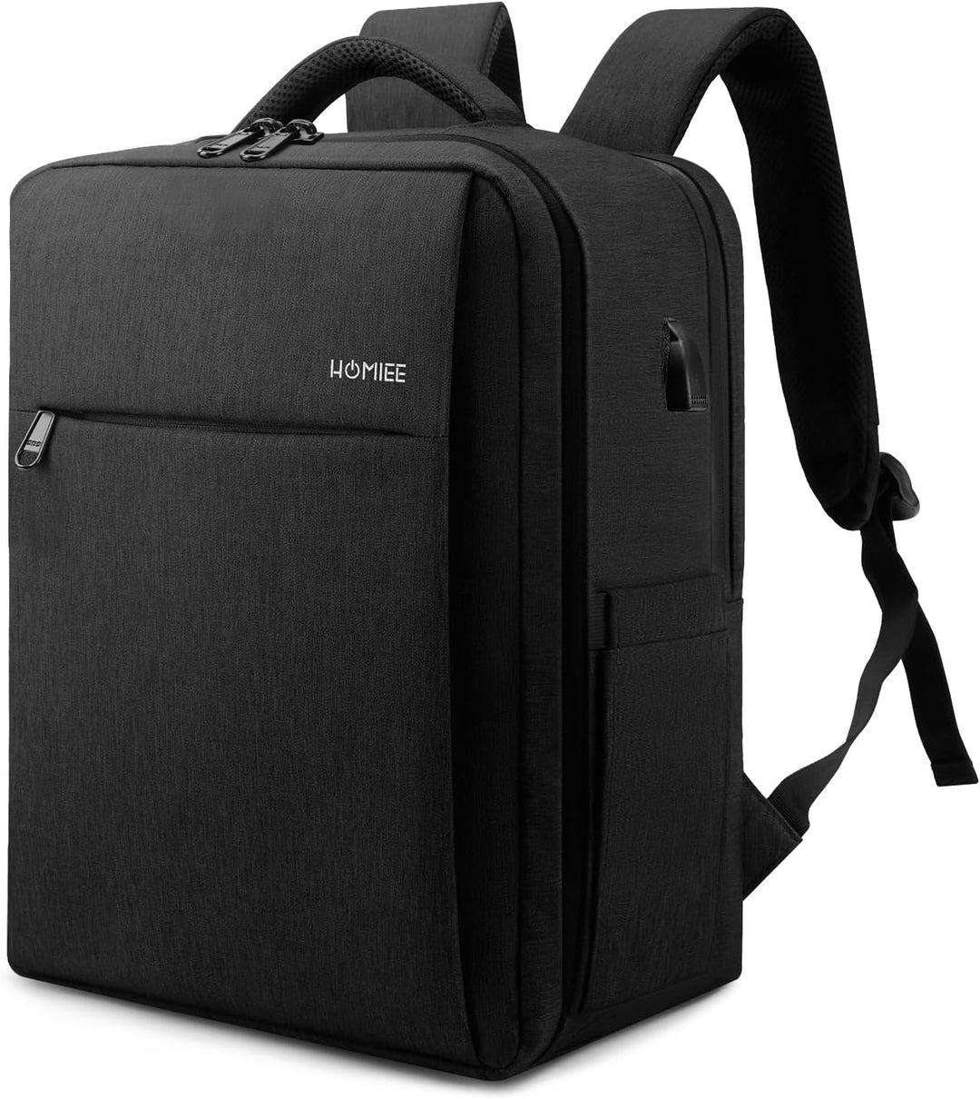 HOMIEE Handgepäck Rucksack Herren, Laptop Rucksack 15,6 Zoll Reiserucksack Travel Backpack Business