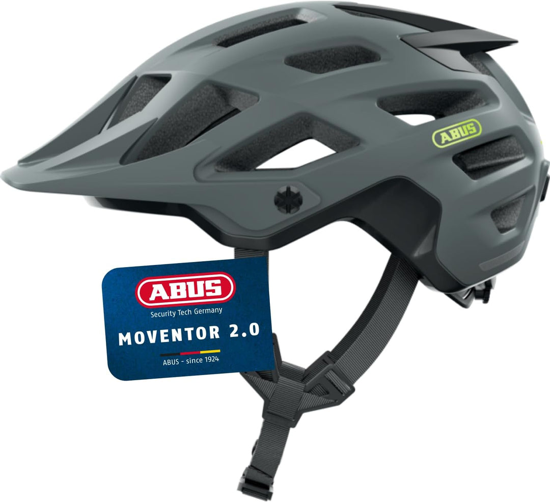 ABUS MTB-Helm Moventor 2.0 - komfortabler Fahrradhelm fürs Gelände - All-Mountain-Helm - für Damen u