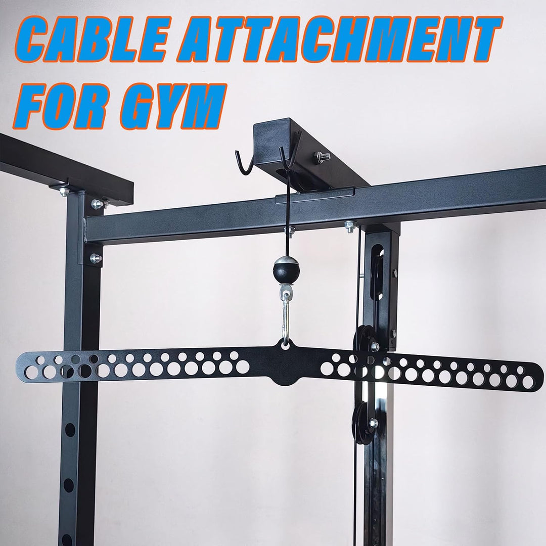 KORIKAHM Multi-Grip LAT Pull Down Bar für Home Gym Fitness, Spreizplatte LAT Pulldown Aufsätze für P