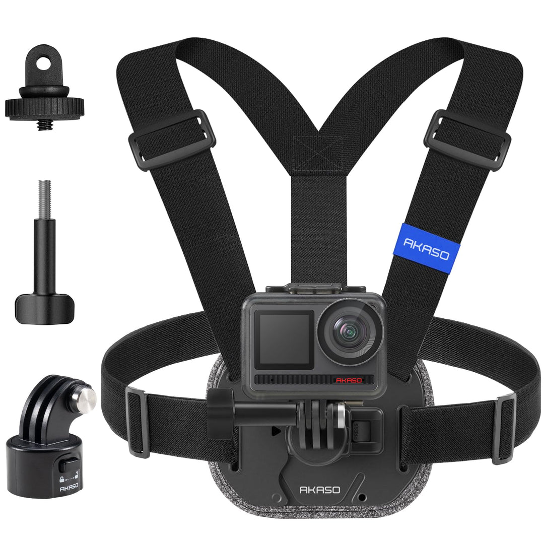 AKASO Schnellverschluss-Brusthalterungsgurt für EK7000/EK7000 Pro/Brave 4/Brave 4 Pro/Brave 7 LE/Bra