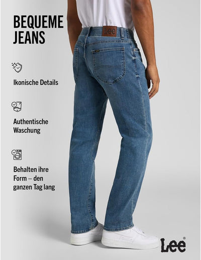 Lee Herren Straight Fit MVP Extreme Motion Jeans 29W / 30L Brady, 29W / 30L Brady