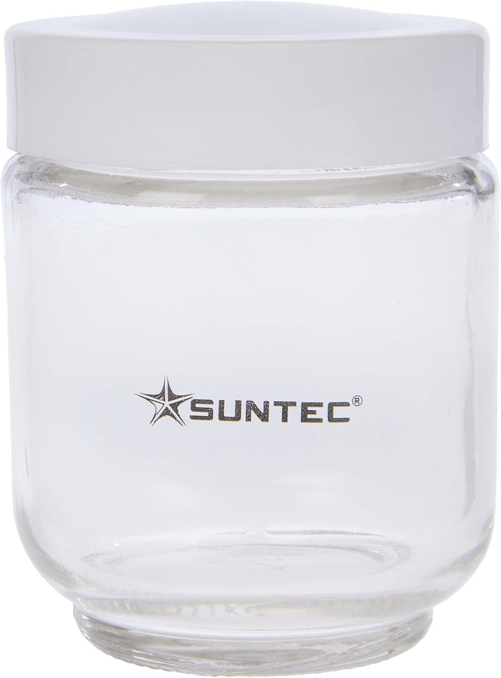 SUNTEC Joghurtmaker Gläser-Set YOG-CUP-6-SET-8687 [Zubehör-Set mit 6 Glasbehältern à 170 ml, inkl. D
