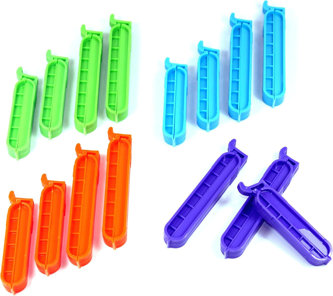 Gefrierbeutelclips 96 Stk. Frischhalteclips Verschlussclips Tütenclips Clips Beutelclips Beutelversc