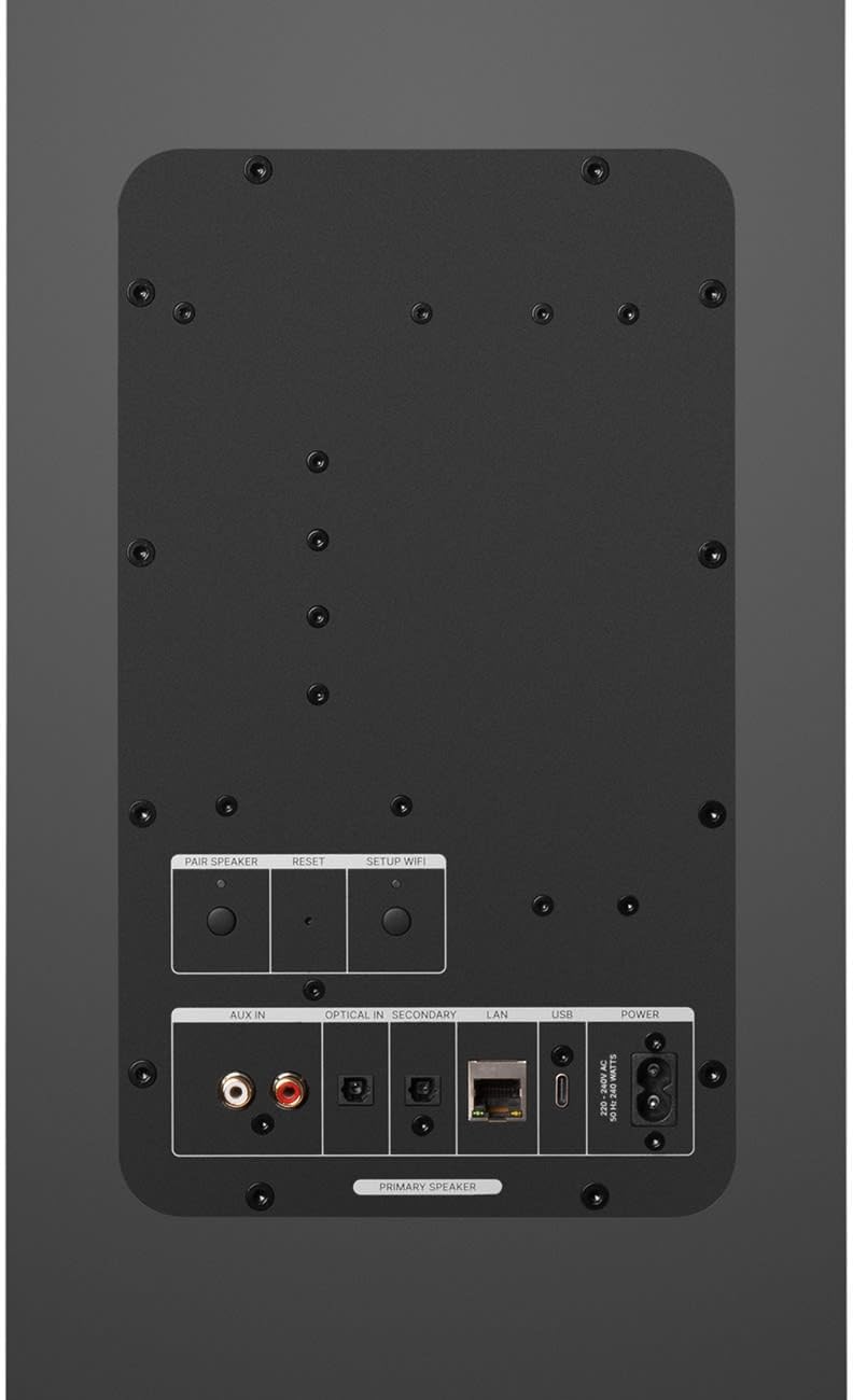 Teufel Stereo L 2 - Aktive Standlautsprecher Paar Kabellos Bluetooth WLAN Multiroom Kabellos Streami