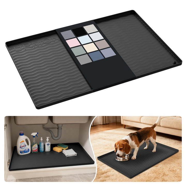 URMONA 48 B x 71 L cm Küchenschrank Silikon Unterlage, Küche Aufbewahrung &amp; Organisation, Regalschut