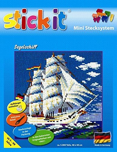 stickit Mini Stecksystem Segelschiff ca. 5.000 Teile Nr. 41132