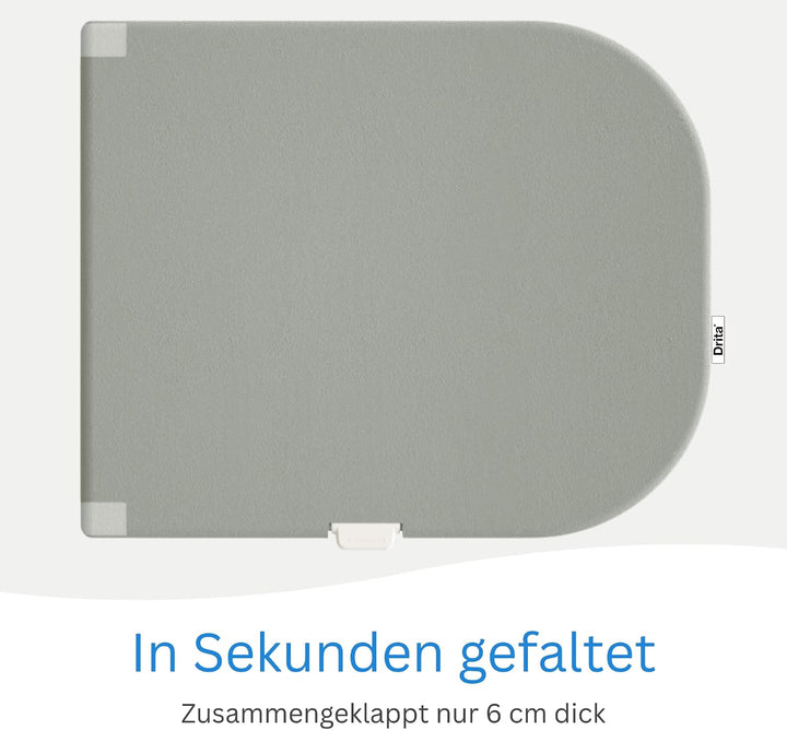 DRITA® Rausfallschutz Bett 120cm, BS 7972 Geprüft, Testsieger Note 1,2, klappbares Bettgitter für Ba