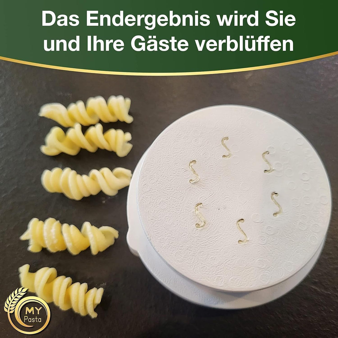 MY PASTA - Fusilli Rotini - Zubehör für Pastamaker - Pasta Disc kompatibel mit Philips Pasta Maker A