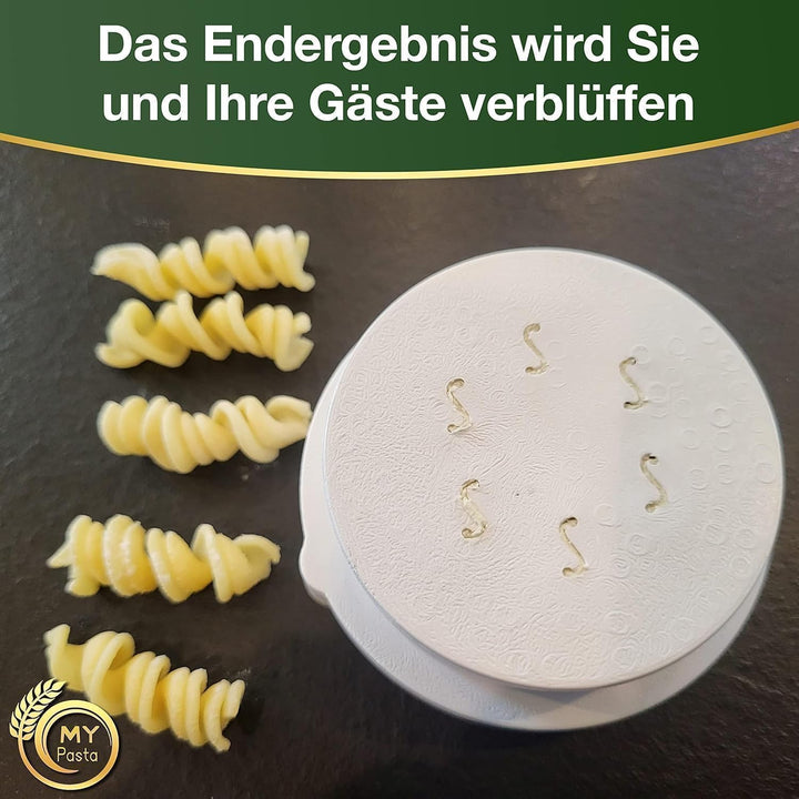 MY PASTA - Fusilli Rotini - Zubehör für Pastamaker - Pasta Disc kompatibel mit Philips Pasta Maker A
