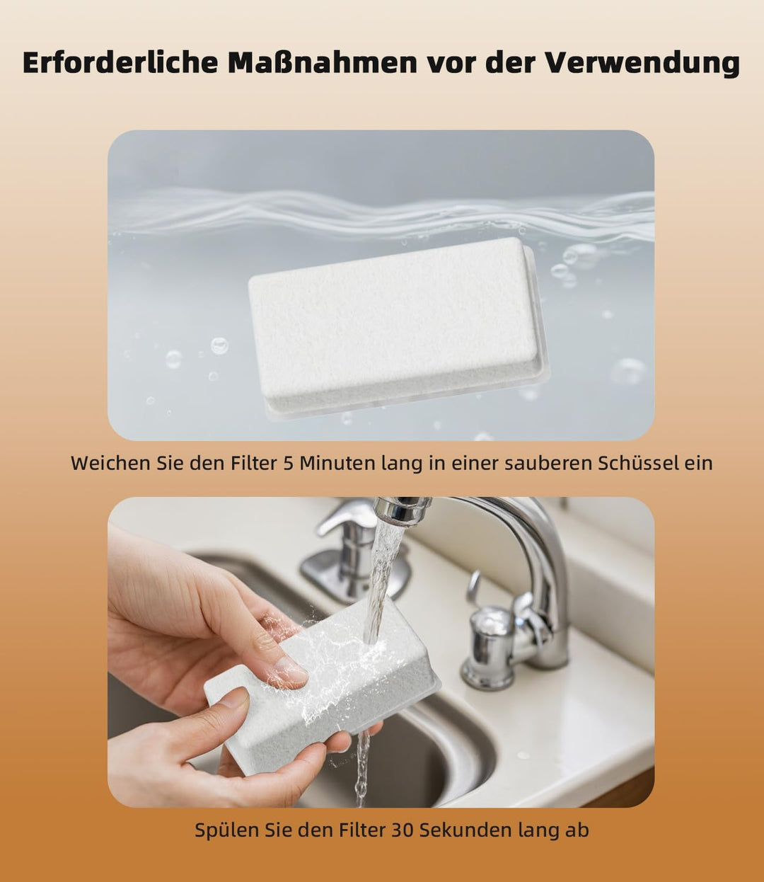 16 Stück Katzenbrunnen Filter für UPAWPIA Katzen Trinkbrunnen 4L Filter 4-Monats-Set Ersatzfilter Wa