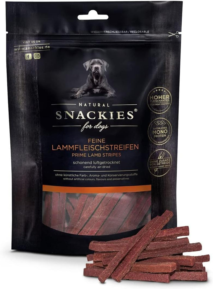 SNACKIES Vorteils-Set Genuss 8+1 Pack (à 170/180g) Premium Snacks für Hunde ohne Zusatz von Getreide