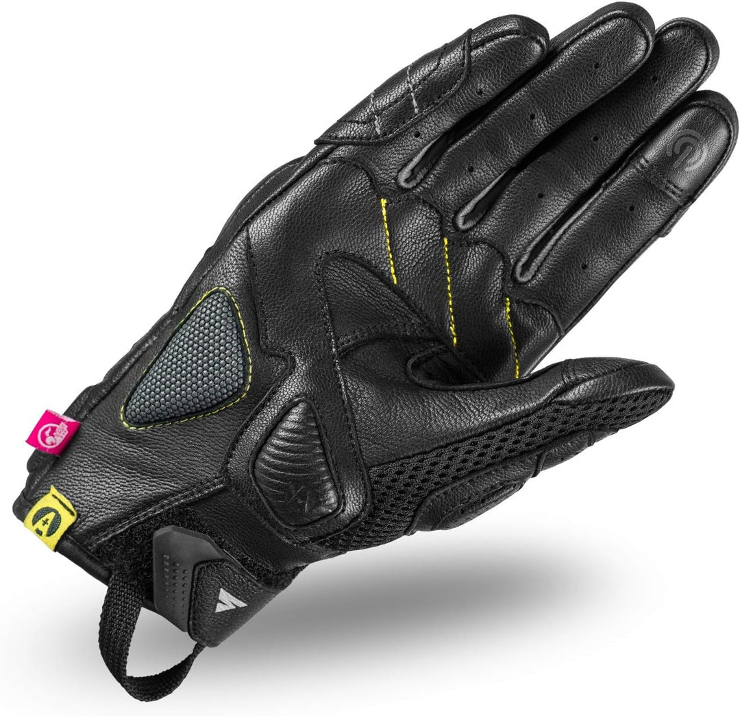 SHIMA RUSH Motorradhandschuhe - Atmungsaktive, Verstärkte, Stadt, Sommer, Touchscreen Handschuhe mit