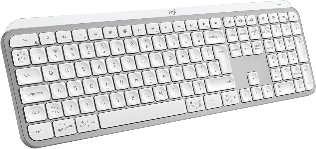 Logitech MX Keys S - Hellgrau, Französisches AZERTY-Layout