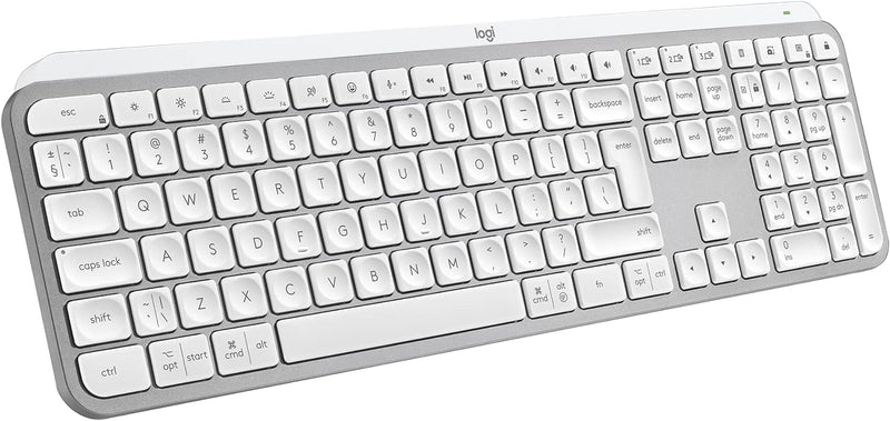 Logitech MX Keys S - Hellgrau, Französisches AZERTY-Layout