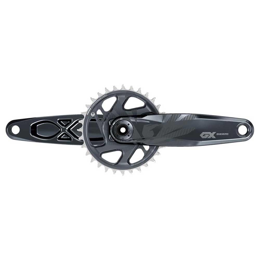 Sram Unisex – Erwachsene Krg Gx Eagle Dub Kurbelgarnitur, Schwarz, One Size