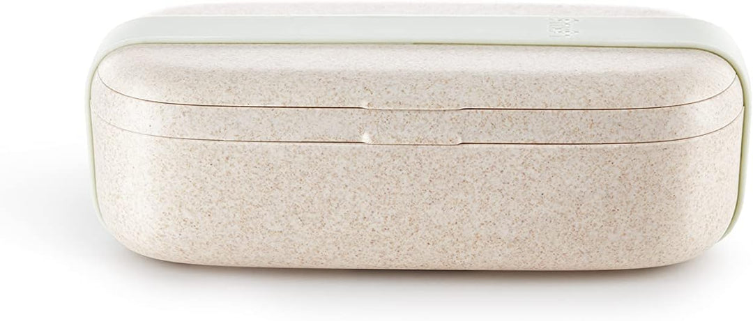 Lékué Lunchbox Individual to Go Organic, Beige, 500 ml Einzelzimmer Beige, Einzelzimmer Beige