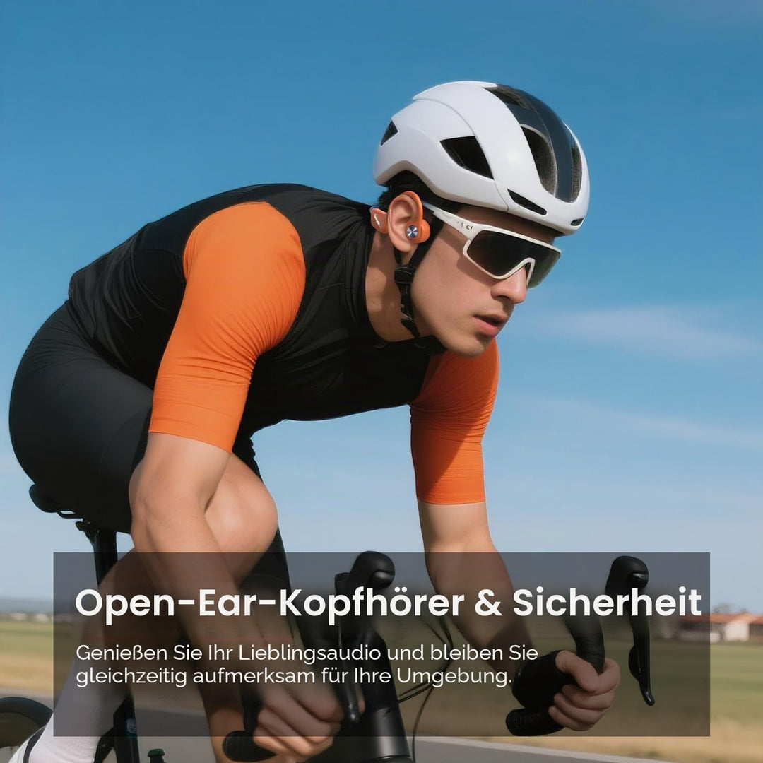 Kopfhörer Schwimmen, Knochenschall Kopfhörer Bluetooth 5.4, IP68 Wasserdicht,SportKopfhörer 32G Spei