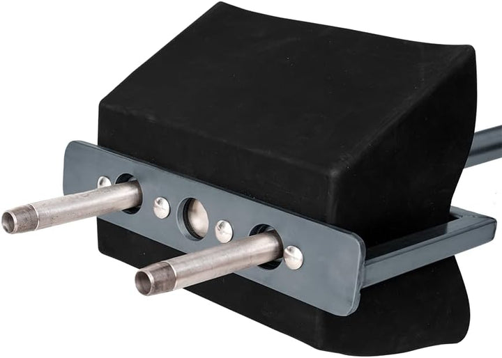 Rasenspecht Aerifizierer mit 2x16mm Spoons und Auffangwanne (Langer Stiel (ab Einer Körpergrösse von