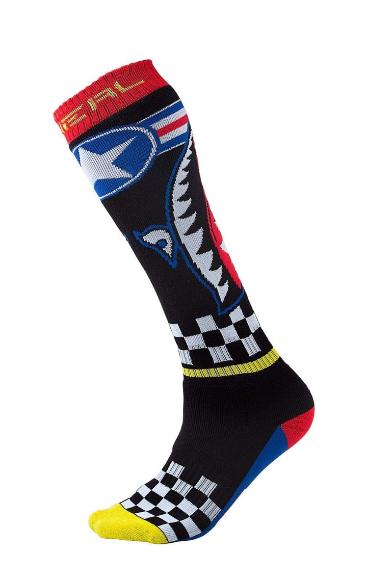 O'NEAL Herren Pro Mx Sock Motorradsocken (1er Pack) Einheitsgrösse (Packung mit 2) mehrfarbig, Einhe