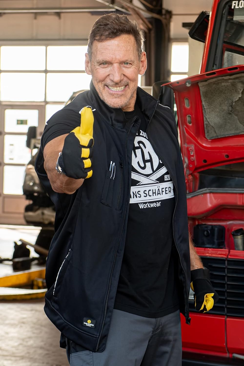 Hans Schäfer Workwear HSW Professional – Kurze Arbeitshose für Herren – Arbeitsshorts/Herren-Shorts/