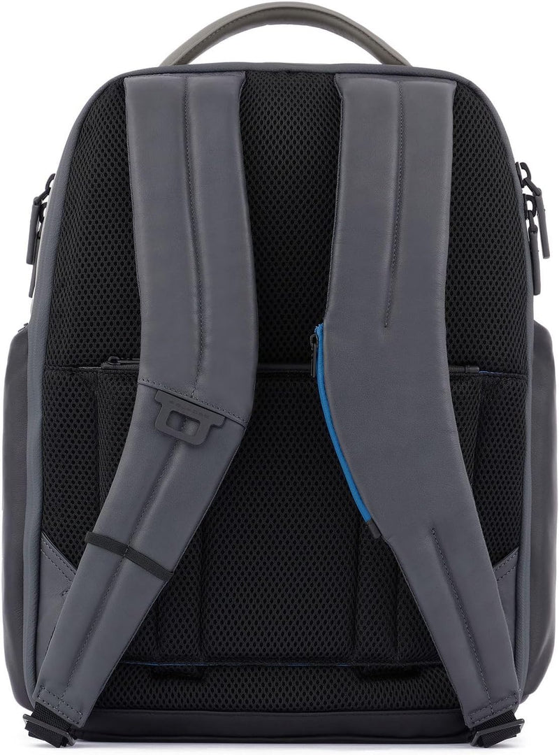 Piquadro Urban Rucksack RFID Schutz Leder 44 cm Laptopfach