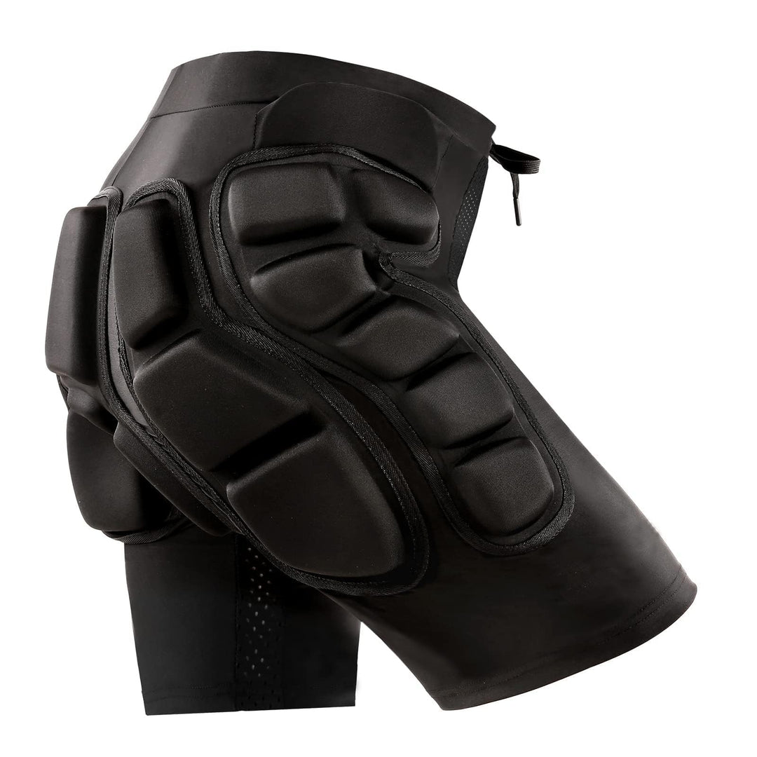 Relaxyee Schützende gepolsterte Shorts, 3D-Schutz, Kurze Hose, Hüftpolster-Kompressionsshorts, Aufpr