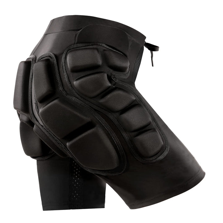 Relaxyee Schützende gepolsterte Shorts, 3D-Schutz, Kurze Hose, Hüftpolster-Kompressionsshorts, Aufpr