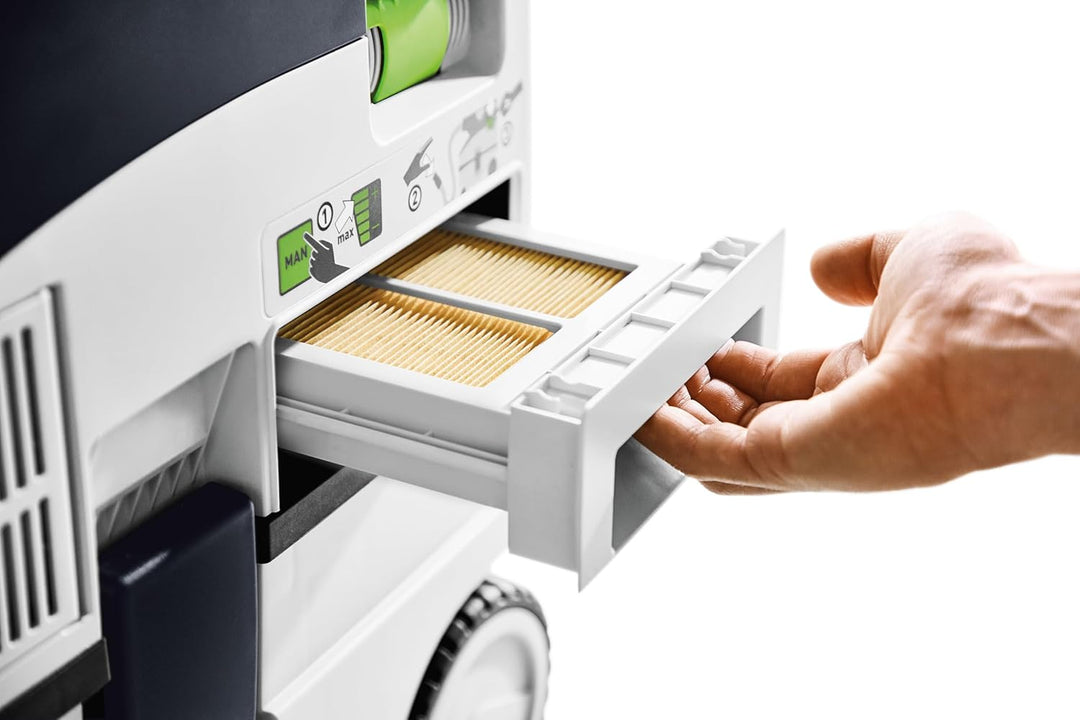 Festool Absaugmobil CLEANTEC CTL MIDI I, 350 – 1200 W, 3700 l/min