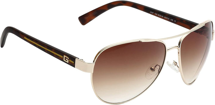 GUEX5 GU0124 62H73 Sonnenbrille GU0124 62H73 Aviator Sonnenbrille 60, Gold