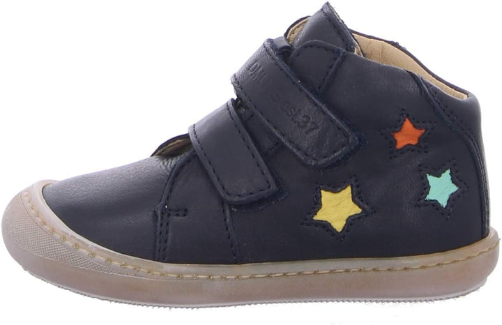 Däumling Unisex Kinder Senta Lauflernschuh 21 EU Schmal Blau, 21 EU Schmal Blau