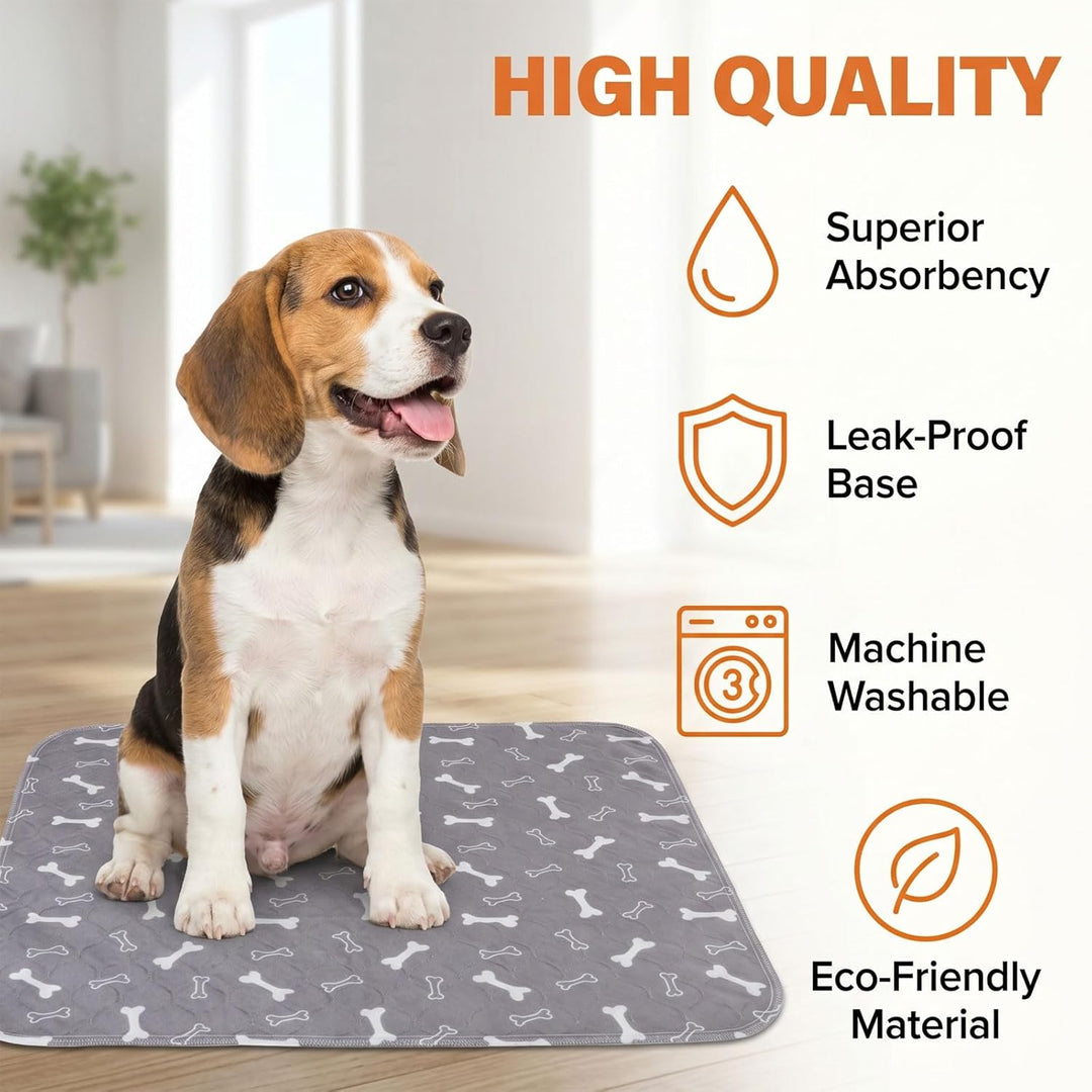 Wiederverwendbare Hunde-Pipi-Pads, super saugfähig, auslaufsicher & waschbar, M310g, wasserdicht & r