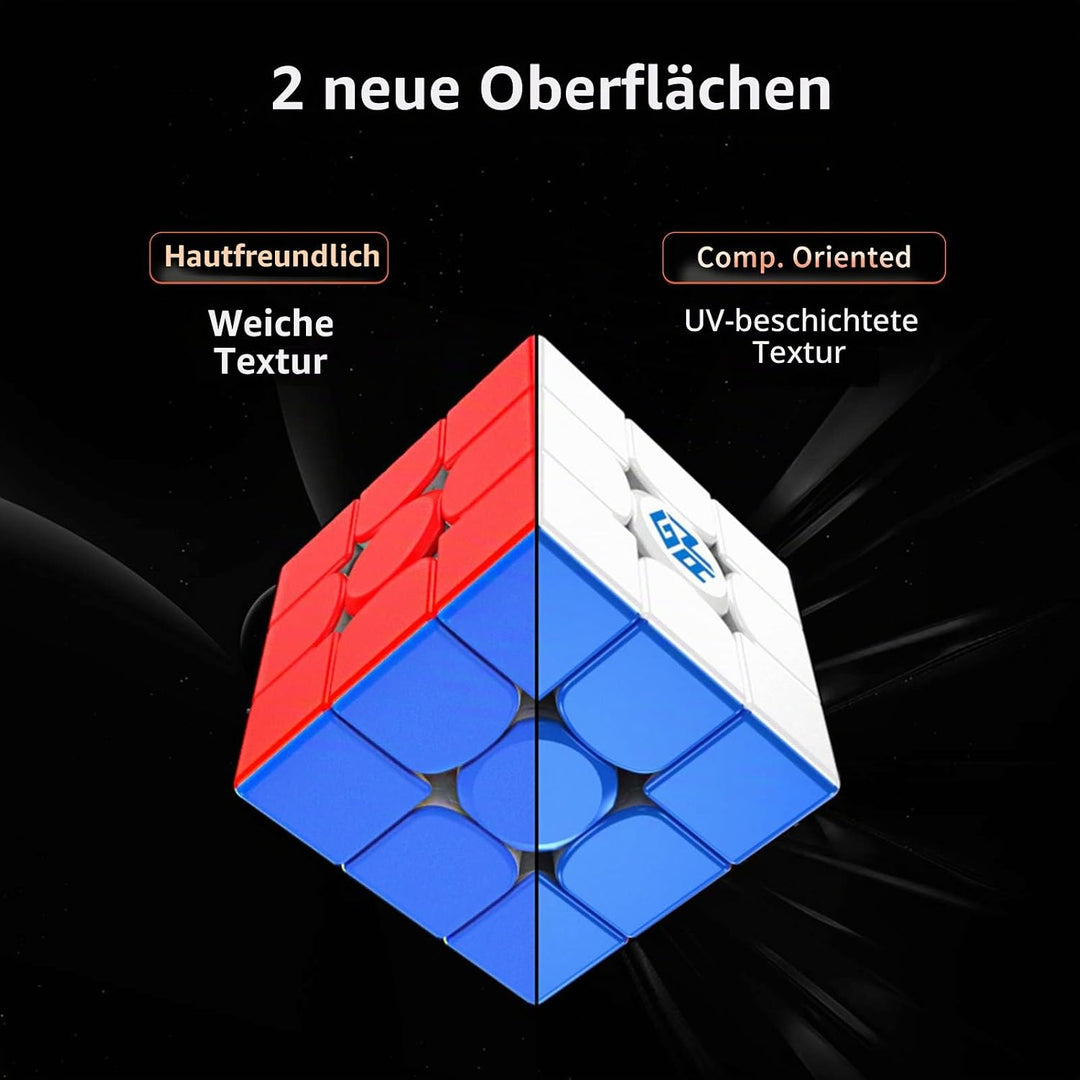 GAN 11 M Pro, 3x3 Magnetischer Speedcube Magisches Puzzle Würfel Spielzeug stickerlos Cube (UV-besch