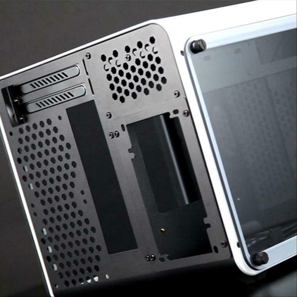 METIS EVO TG Mini-ITX Computer Gehäuse, Tower Case, Mini Gehäuse PC, Tempered Glass, PC Gehäuse Für