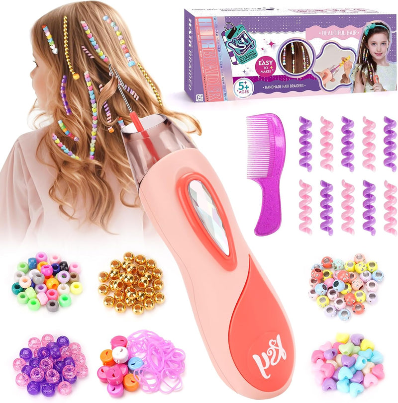 Geschenk Mädchen 6 7 8 9 10 Jahre: Kinder Spielzeug ab 5-12 Jahre Haarschmuck für Mädchen, Haarflech