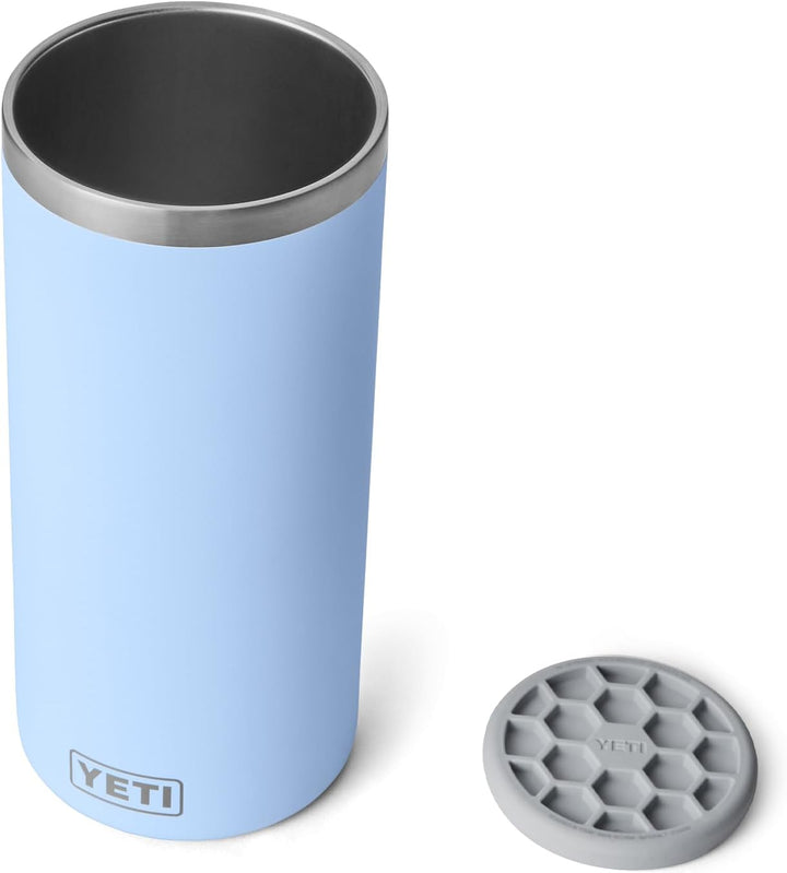 YETI Rambler Wine Chiller, Stainless Steel Insulated, Big Sky Blue, Big Sky Blue
