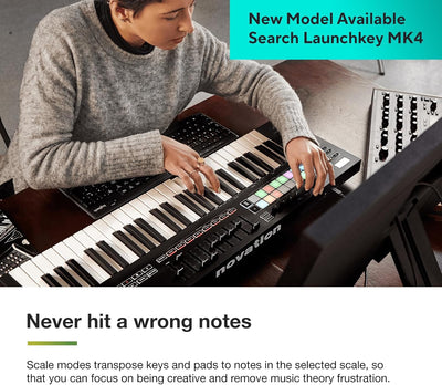 Novation Launchkey 49 [MK3] MIDI-Controller-Keyboard – Nahtlose Integration in Ableton Live. Akkordm