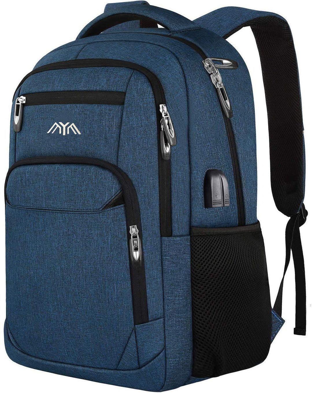 YAMTION Rucksack Arbeit, Schulrucksack Jungen Mädchen Teenager mit USB-Ladeanschluss für Reisen Camp