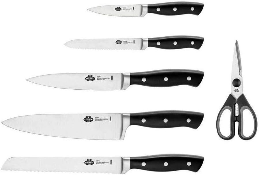 Ballarini Tanaro 18540-007-0 Kitchen Cutlery/Knife Set Knife/Cutlery Block