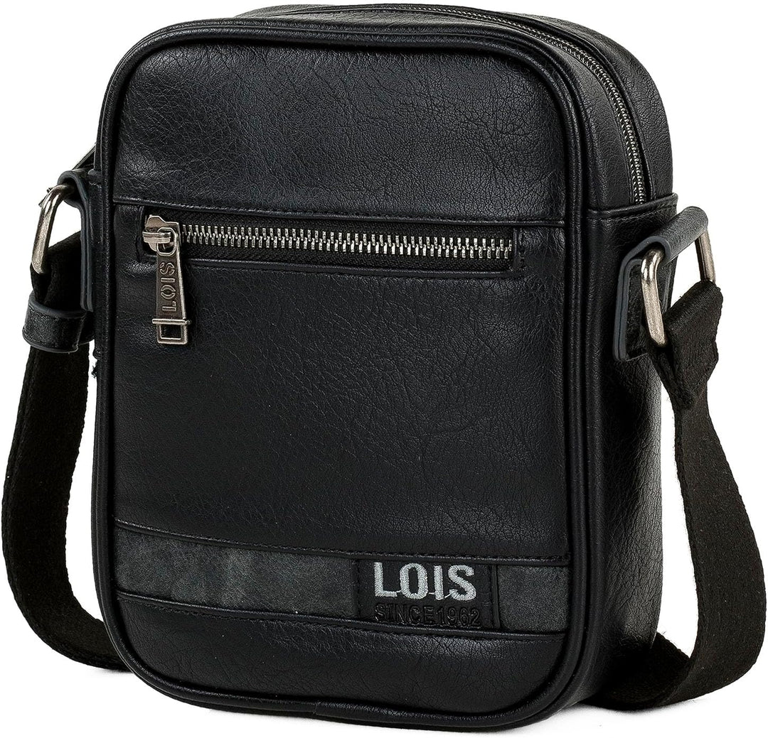 Lois - Umhängetasche Herren Klein mit verstellbarem riemen - Herren Umhängetasche Klein hergestellt