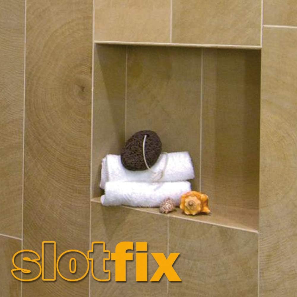 slotfix® befliesbare montagefertige Wandnische 30x30x10cm als Duschablage im Trockenbau mehr Staurau