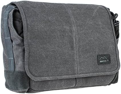 Enjoyyourcamera Matin M-9758 Balade Bag 300 Canvas-Fototasche für DSLR/DSLM-Kameras schwarz, Schwarz