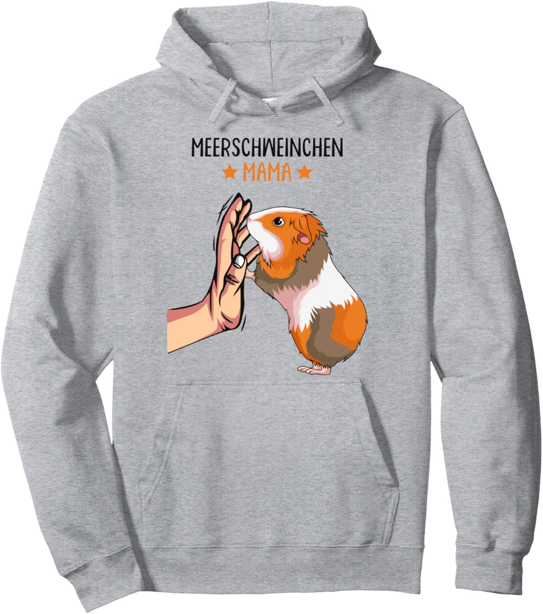 Meerschweinchen Mama Meerschwein Mädchen Frauen Pullover Hoodie