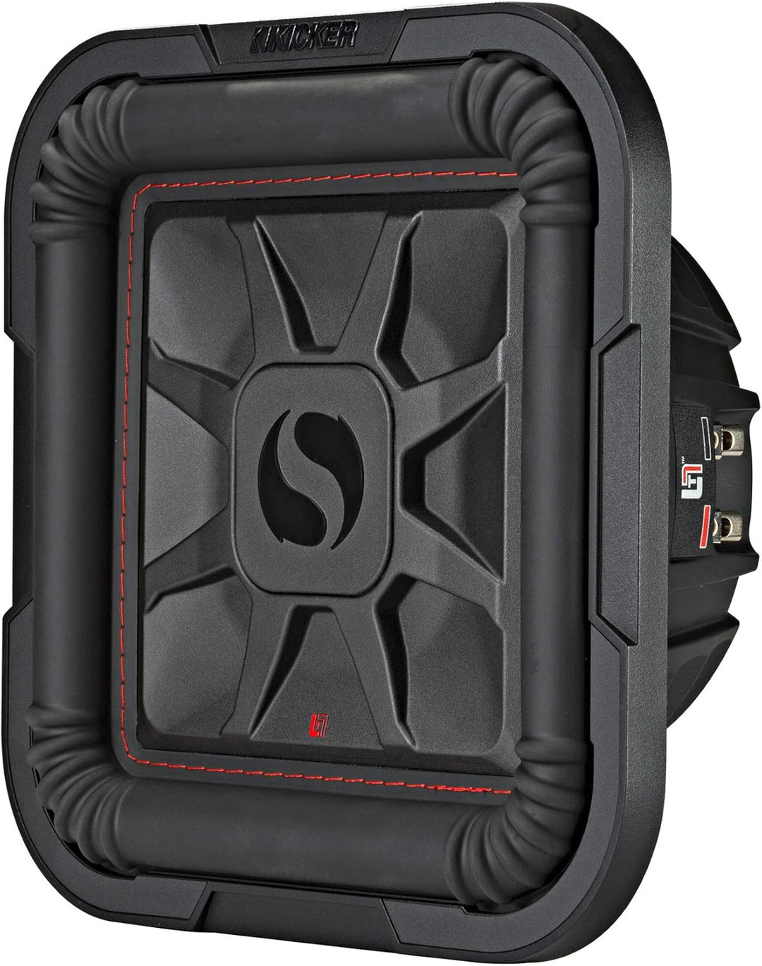 KICKER L7T102 | 25 cm (10') Square-Subwoofer - 1000/500 Watt MAX/RMS | 2X 2 Ohm Doppelschwingspule