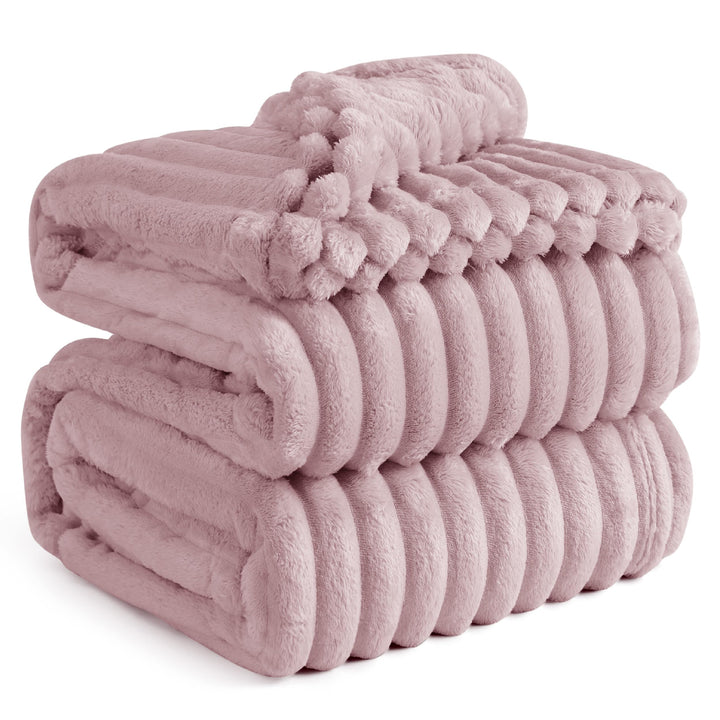 BEDSURE Kuscheldecke für Zimmer Deko - Wolldecke & Fleecedecke, Sofadecke, Weiche Warme Grobe Kordde