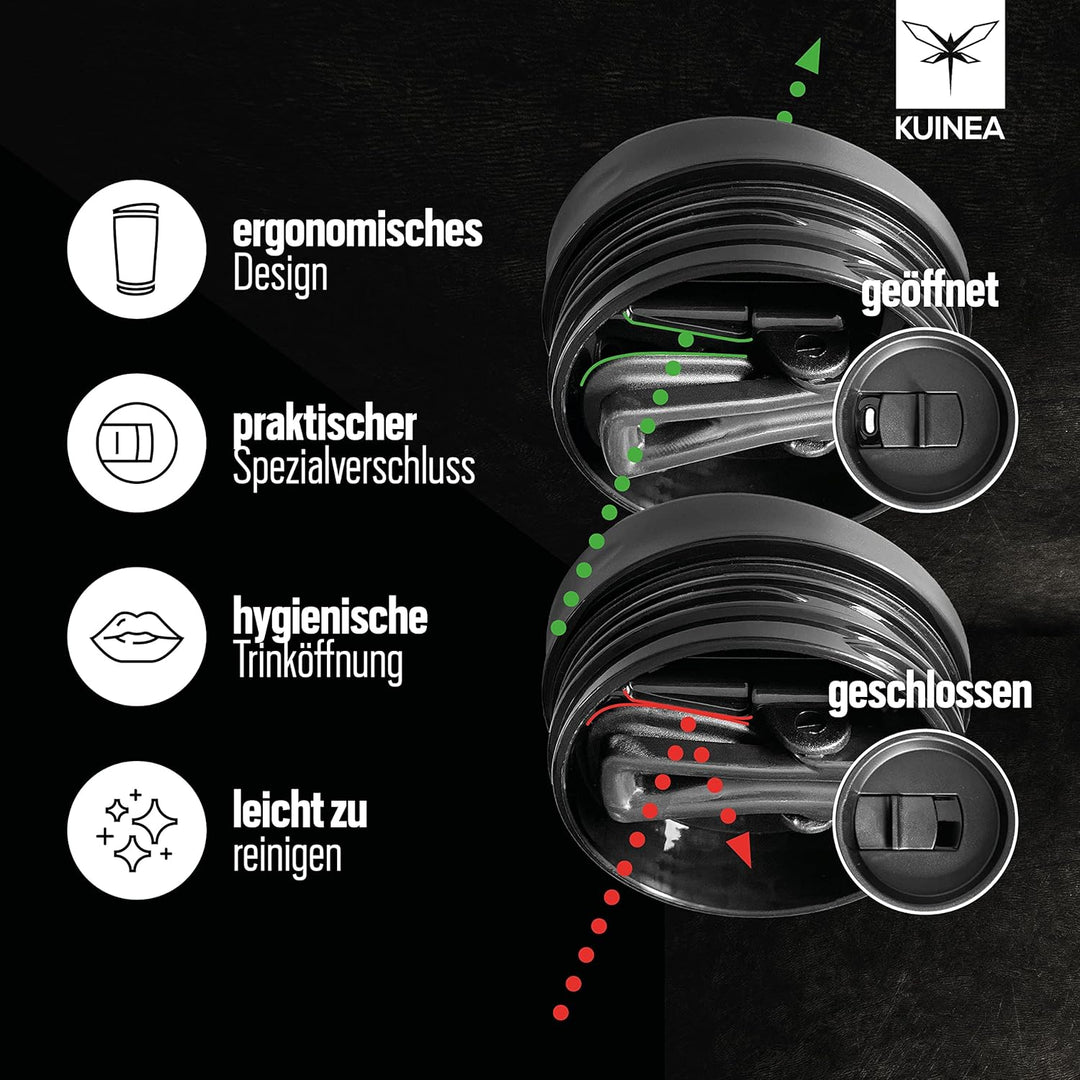 Thermobecher personalisiert mit Gravur – Muttertagsgeschenk Mama – Coffee To Go Becher Edelstahl 350