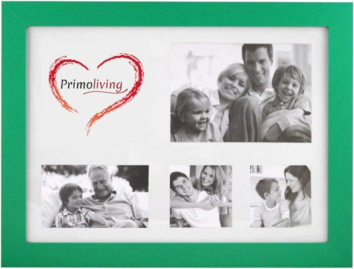 PrimoLiving Knietablett mit Fotorahmen - 43 x 32,5 x 8 cm – Tablett als Laptopunterlage – Sofa oder