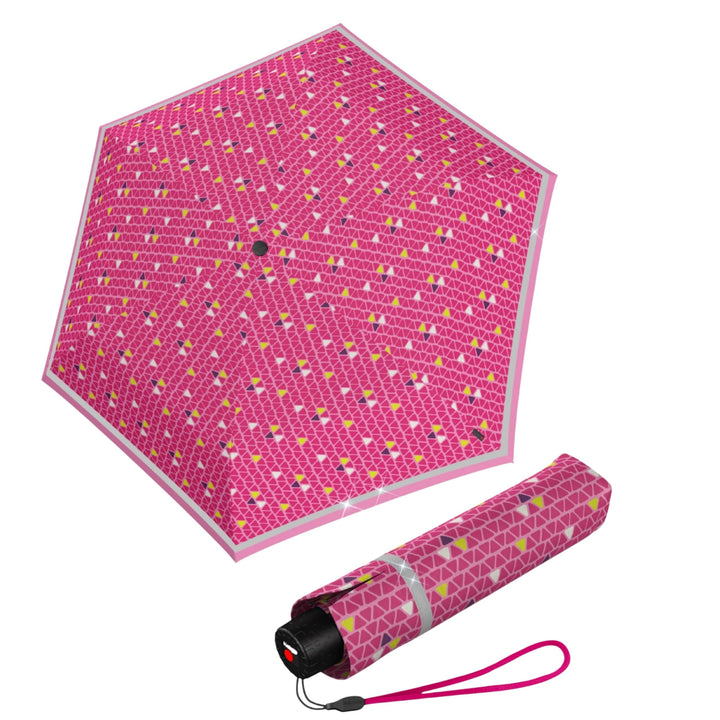 Knirps Rookie Manual Umbrella Triple Pink, Dreifach Pink, M, Dreifach Pink