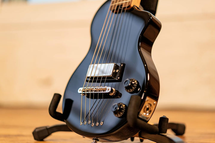 Carry-on by Blackstar Mini Jet Black E-Gitarre - Perfekt für Kinder und Erwachsene, Anfänger und Rei