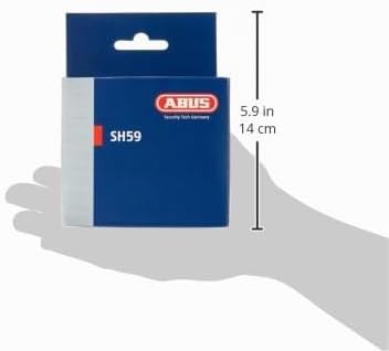 ABUS Halter SH 59 - Schlosshalterung für den Transport des Bügelschlosses Granit Extreme 59, Schwarz