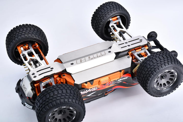 Stainless Steel Skid Kit for Traxxas 1:16 Mini XRT VXL 3S / Mini Maxx Monster Truck Upgrades